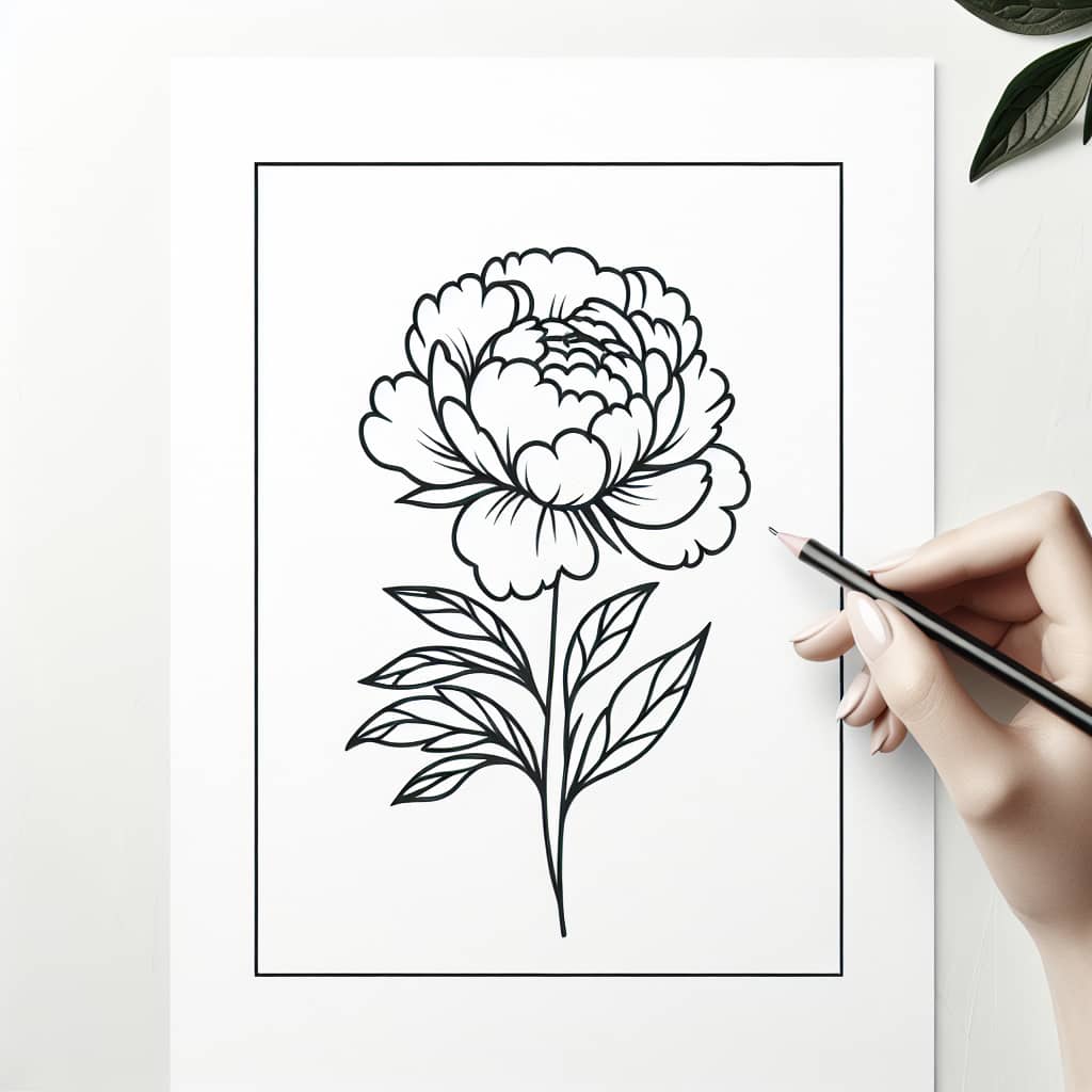 Japanese Peony Tattoo